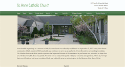 Desktop Screenshot of churchofstanne.org